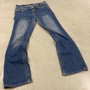 y2k amethyst low rise bootcut Jeans 32x31